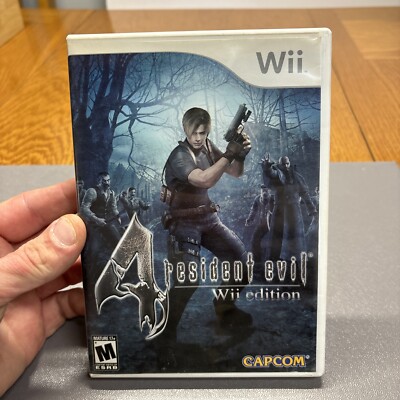 RESIDENT EVIL 4 WII EDITION Nintendo Wii 2007 Complete W/ Manual CIB