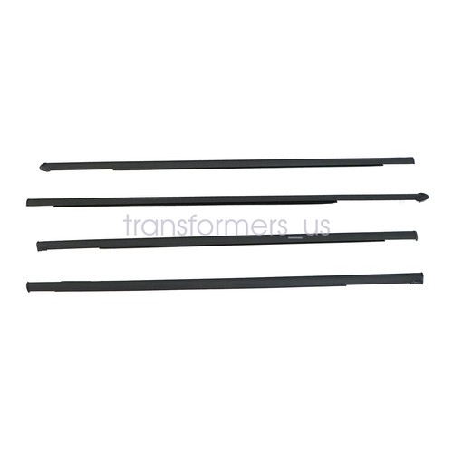 Outer Weatherstrip Door Belt Rubber Set Fits Honda Civic 4D Sedan 1992-1995