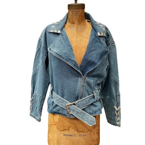 ジャケット・アウター New Classic Belted Denim Jacket BY013_DM8236?$crop1254$