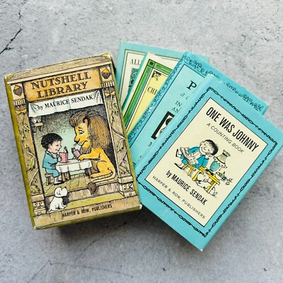 Nutshell Library By Maurice Sendak Mini Book Set 1962