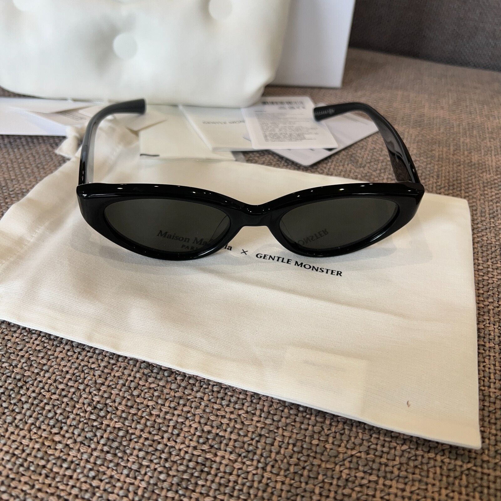 Gentle Monster x Maison Margiela MM108 Black Black MM108-01 Gentle Monster x Maison Margiela MM108 Black Black MM108-01