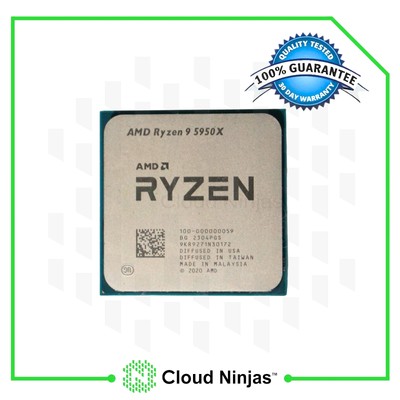 Ryzen 9 5950X 16 Core 3.4GHz CPU Processor AM4 100-000000059A Server Version