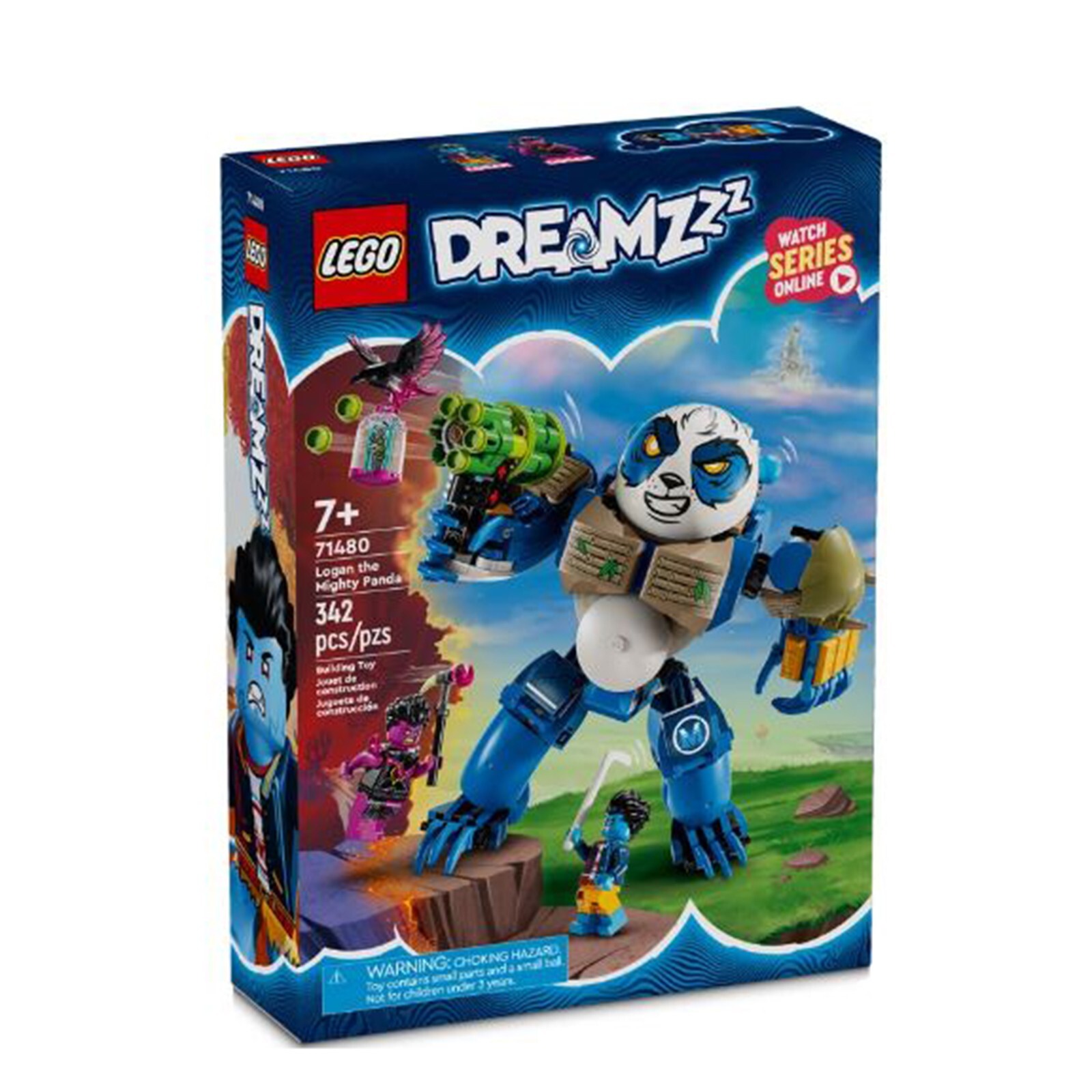 Конструктор LEGO Dreamzzz Logan Могучая Панда 71480 НОВЫЙ