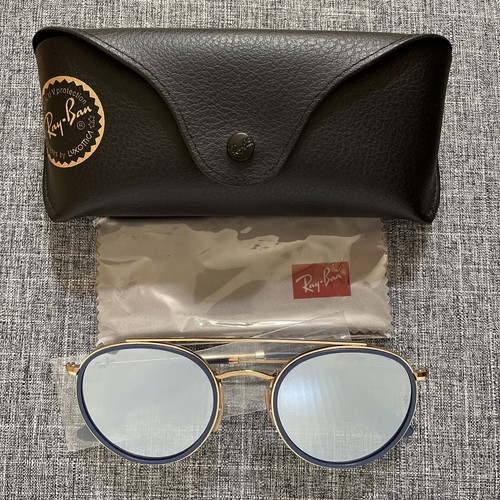 Ray Ban RB3647N (RB3647N-001/9U 51) Gold with Brown Gradient Ray Ban RB3647N (RB3647N-001/9U 51) Gold with Brown Gradient