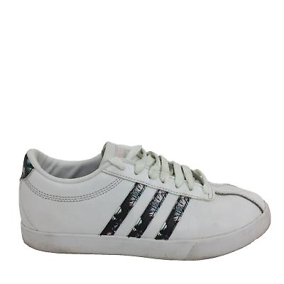 Adidas Ortholite Float White Leather Trainer Sneaker DB1373 Women