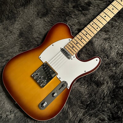 Tele Electric Guitar Vintage Sunburst Color Basswood Body Maple Fretboard