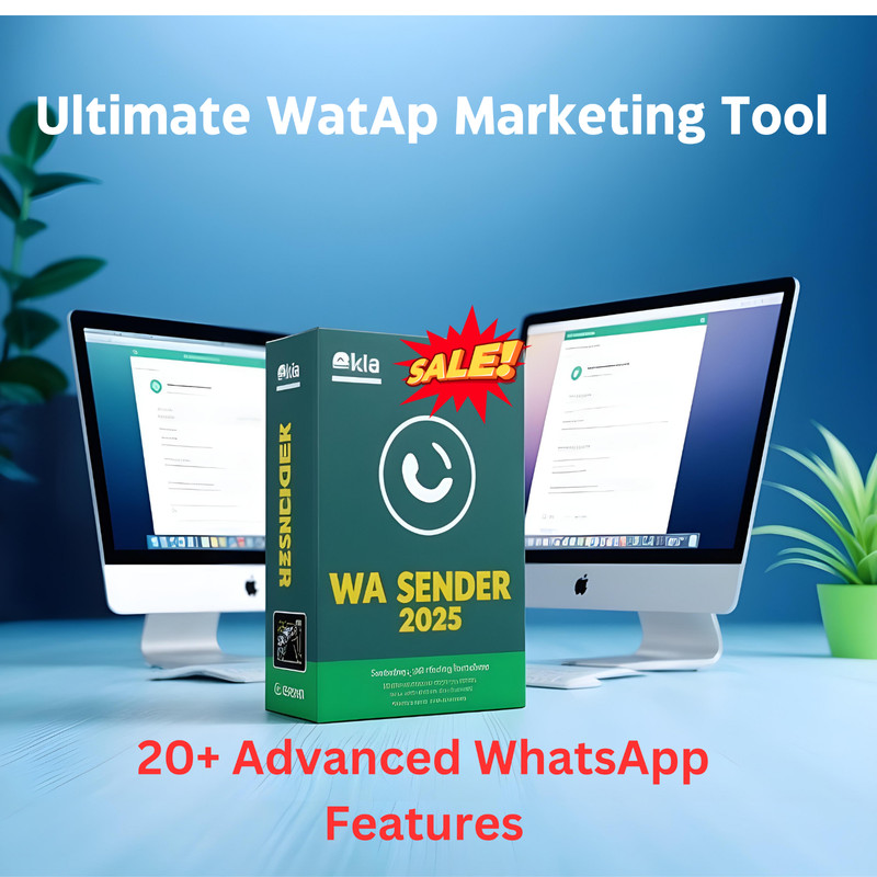 🚀 WA Sender 3.6.0 – Bulk Messaging + Group Automation