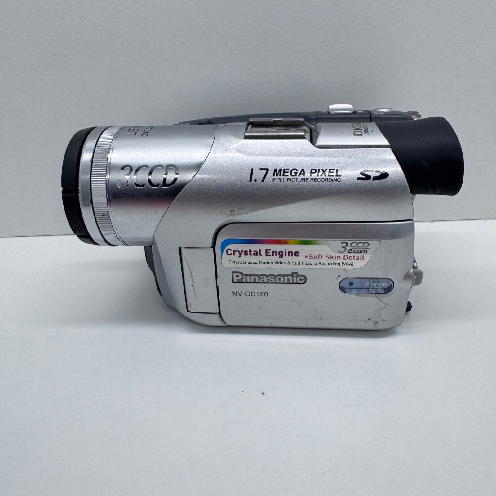 パナソニック NV-GS120K-S デジタルビデオカメラ シルバー cm3dmju 