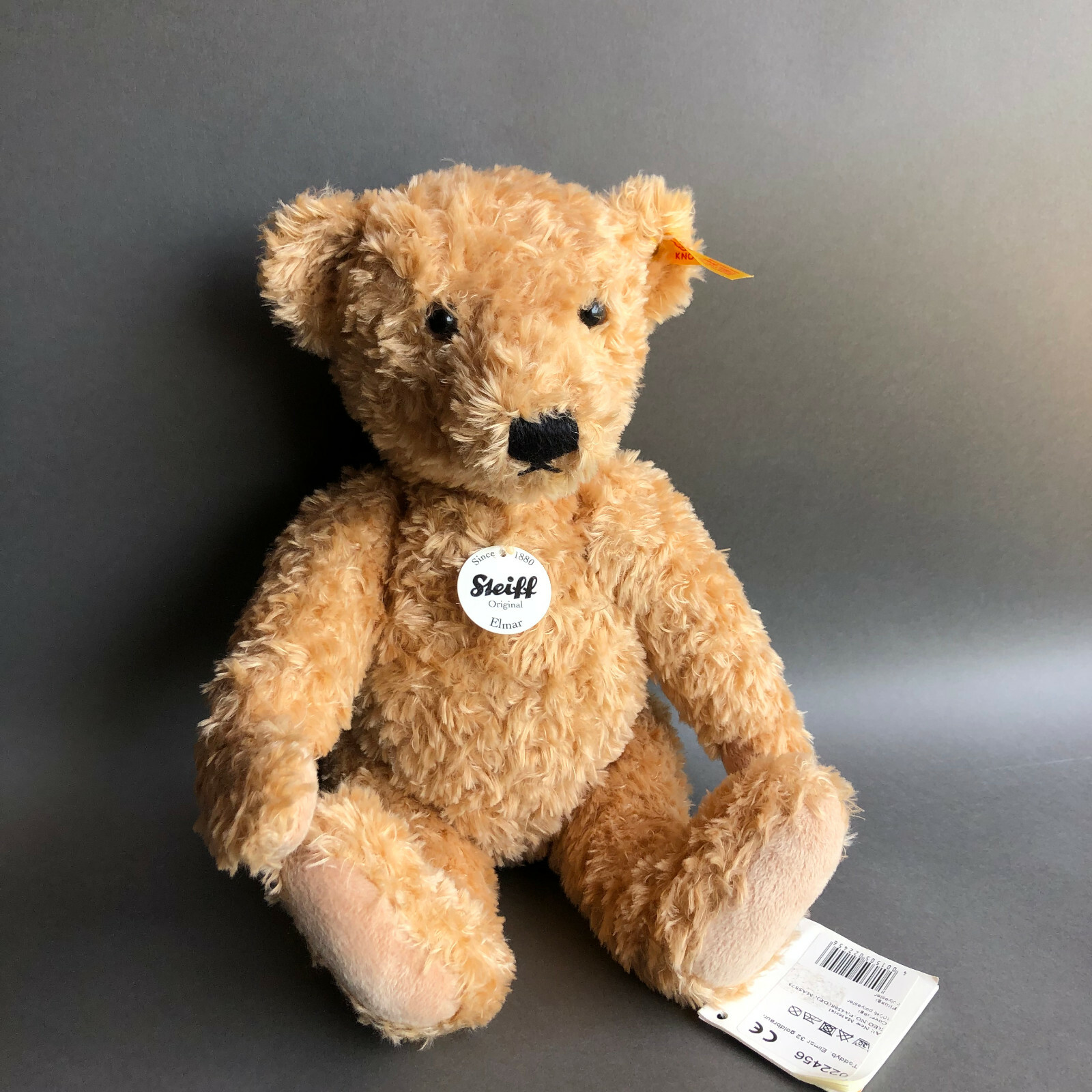 シュタイフ テディベア 32cm 022456 テディベア エルマー 32cm | ドイツ最高級テディベアの