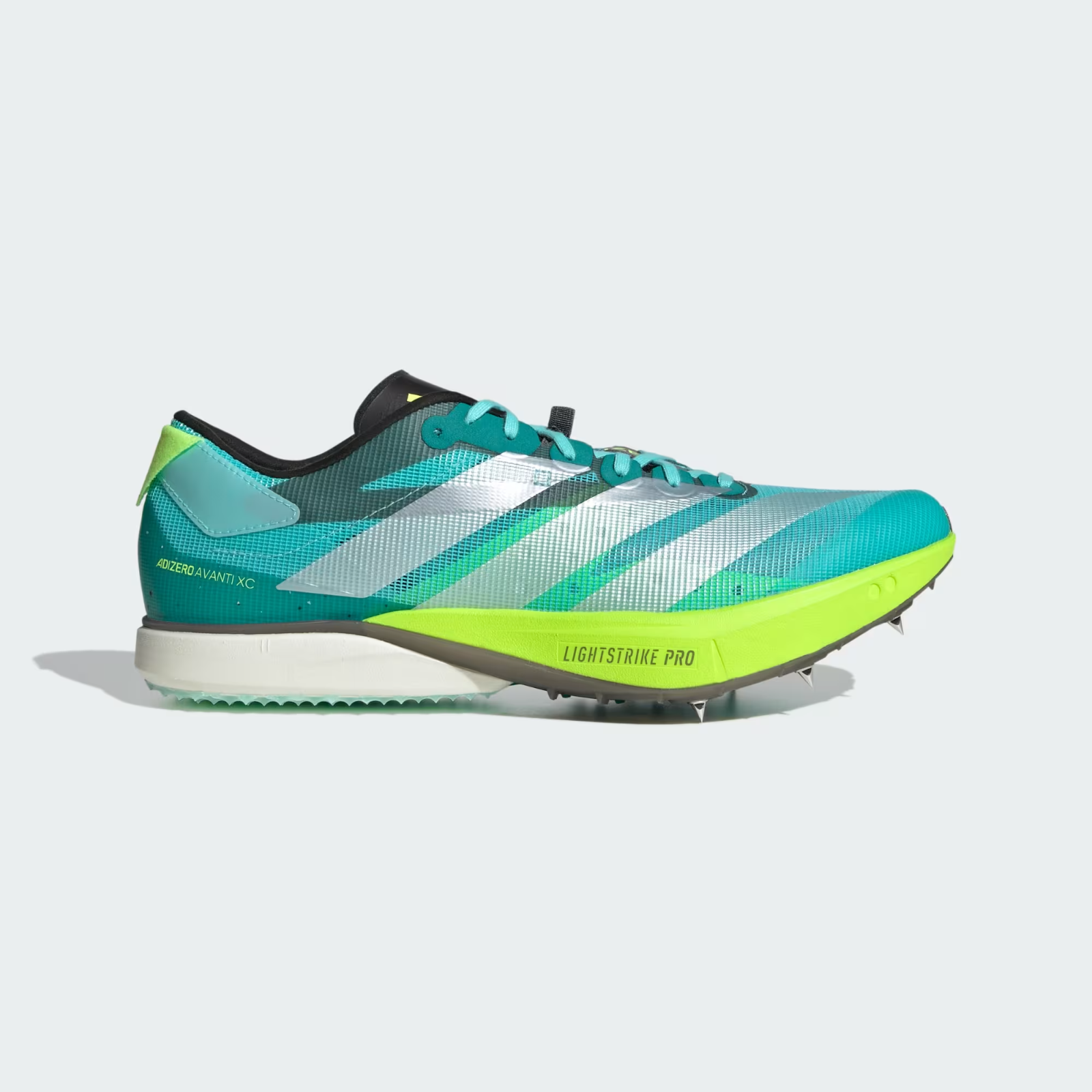 Adidas Adizero Avanti XC Running Shoes in Flash Aqua/Zero