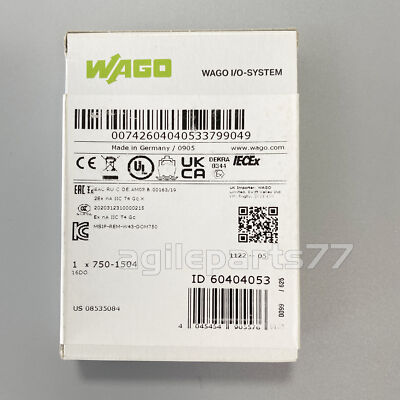 WAGO 750-1504 7501504 PLC Module Genuine NEW In Box US STOCK
