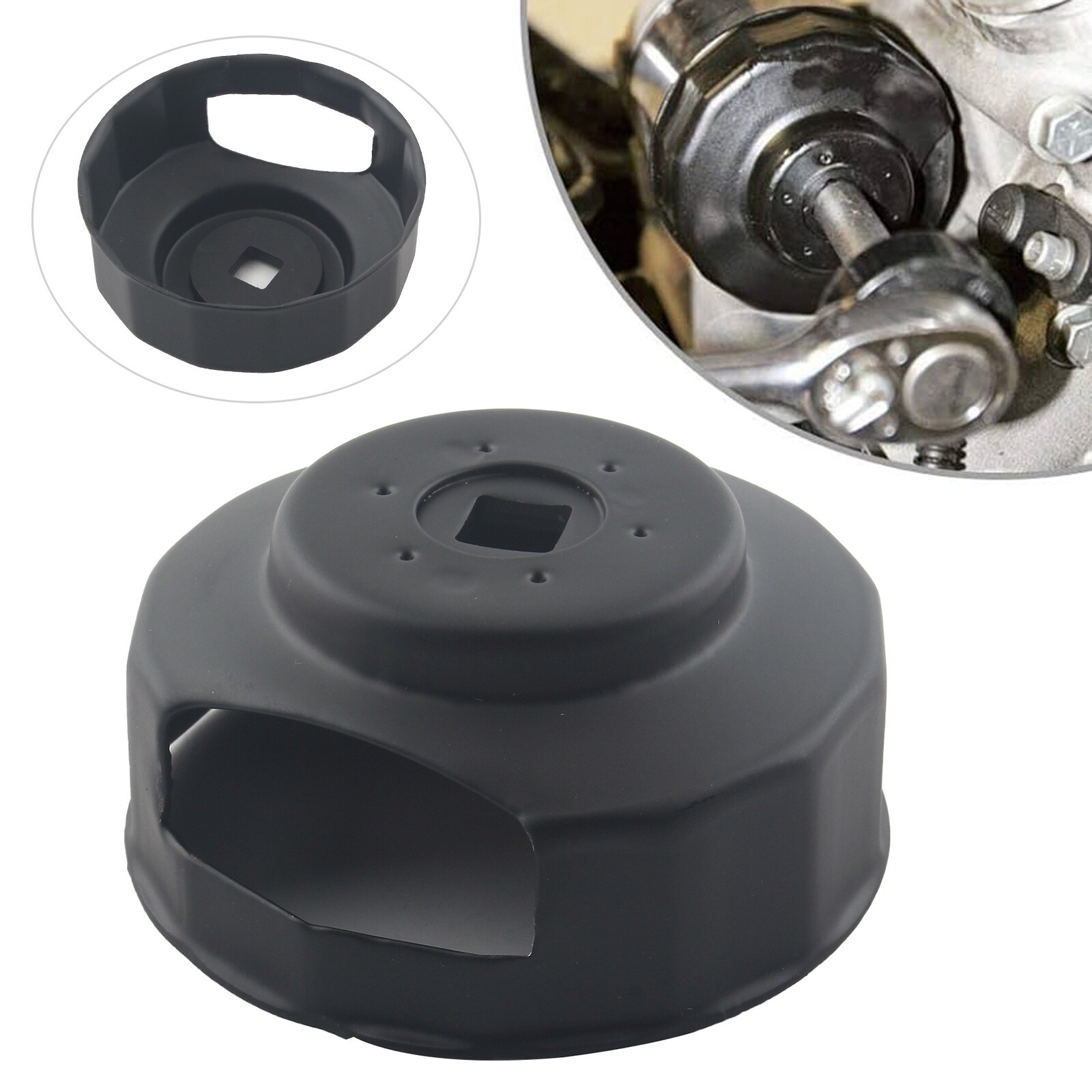 Kiwav Oil Filter Wrench Removal Tool For Harley-Davidson 76