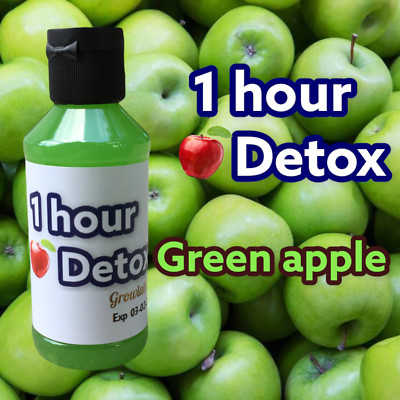 1 Hour Detox Drink - Green Apple - Removes Impurities and Detoxifies Fast!!
