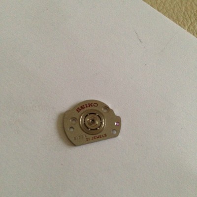 Seiko 6138A, Framework For Auto Device With Ballbearing, Genuine Seiko Nos