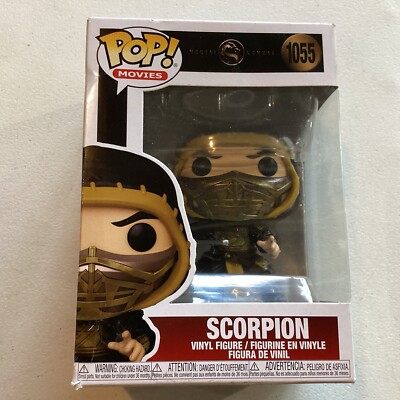 Funko Pop! Vinyl: Mortal Kombat - Scorpion (Chase) (Metallic) #1055