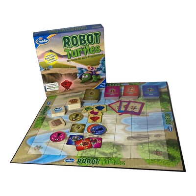 Robot Turtles The Game Teach Programming Thinkfun Homeschool 2014 100%Complete