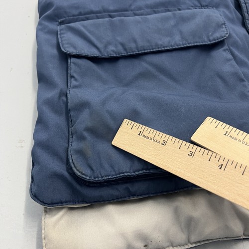 Vintage 90s Fieldmaster Goose Down Puffer Hunting Vest Jacket Zip Mens Size LG