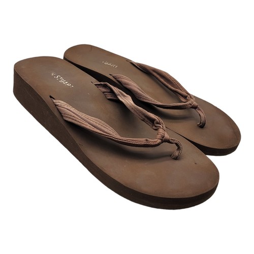 COLIN STUART の木製ヒール プラットフォーム ウェッジ サンダル Vintage Colin Stuart Shoes Womens Size 8 Chunky Platform