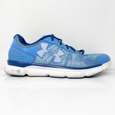 

Женские кроссовки Under Armour Micro G Speed Swift 1266243 Blue Running Shoes 9.5, Синий, Micro G Speed Swift