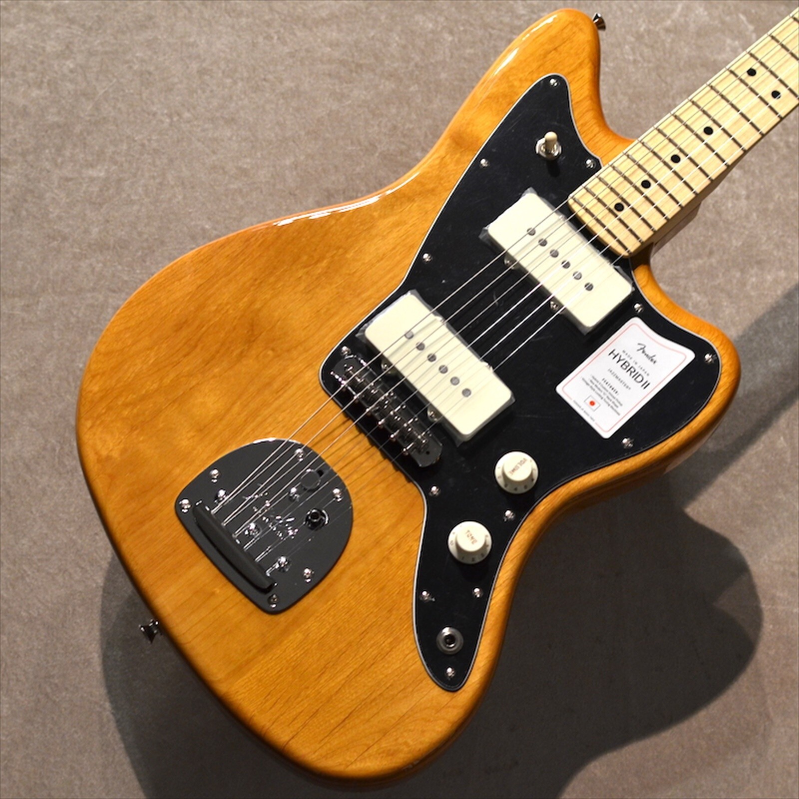 Fender Hybrid II Jazzmaster Maple Vintage Natural Electric