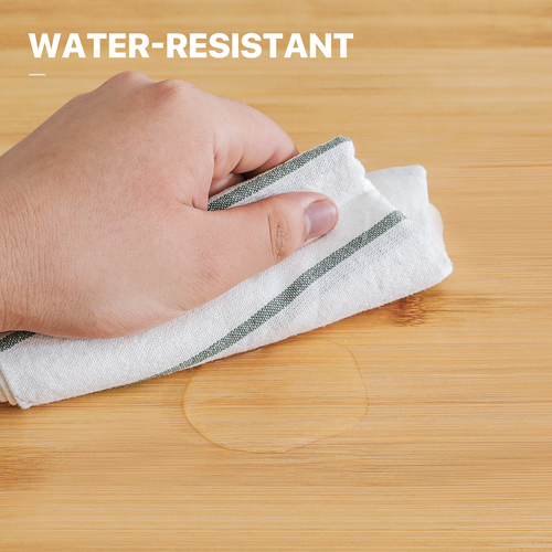 Natural Bamboo [ROTATABLE BOOKSHELF] 6 Tiers Open Shelving Magazine Storage Rack