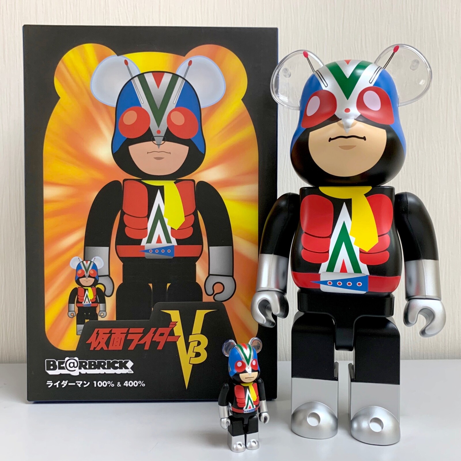 MEDICOM TOY - BE@RBRICK 鉄人28号 100％ &amp; 400% MEDICOM TOY - BE@RBRICK 鉄人28号 100％ & 400％ Be@Rbrick