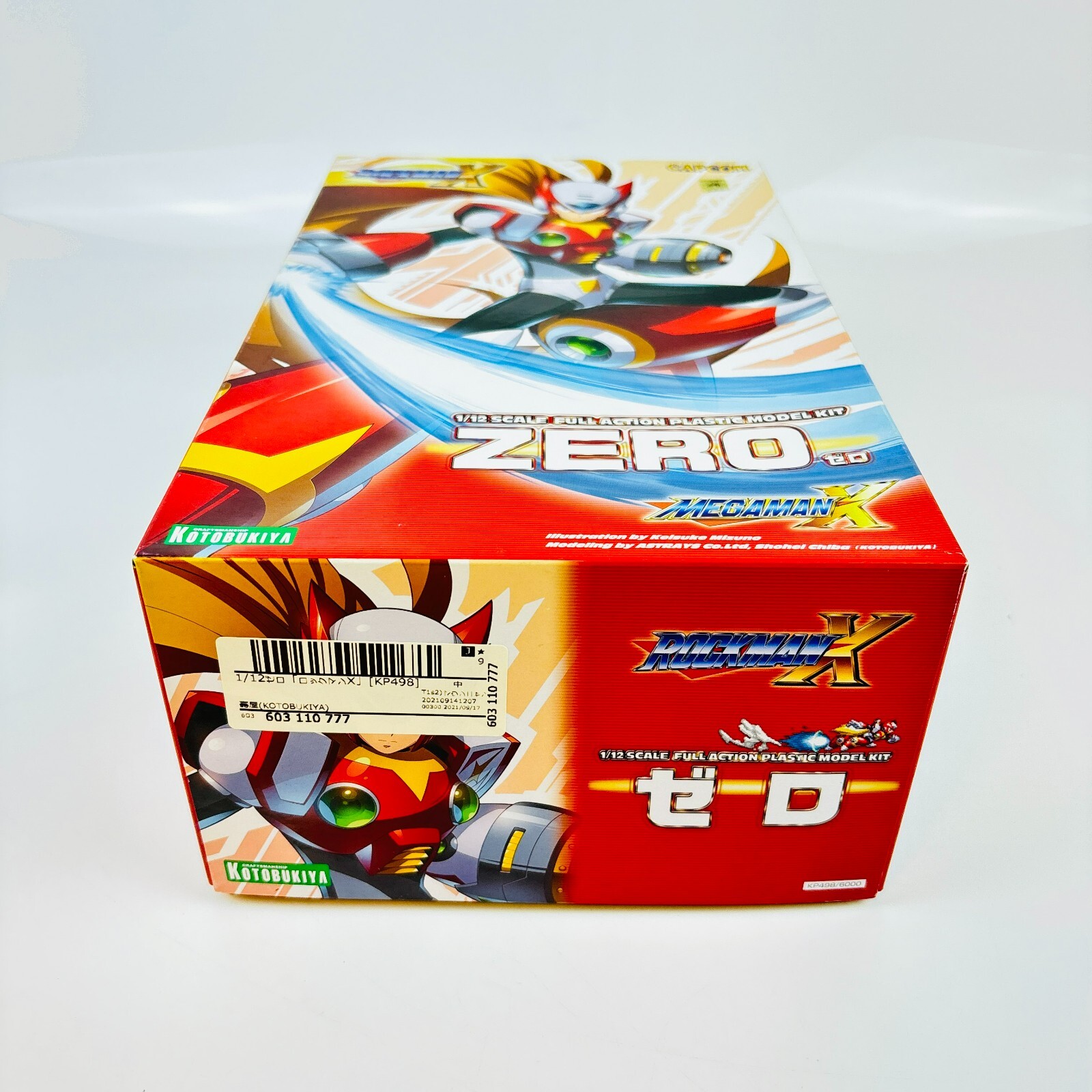 Kotobukiya Rockman X Zero 1/12 Scale Full Action Plastic