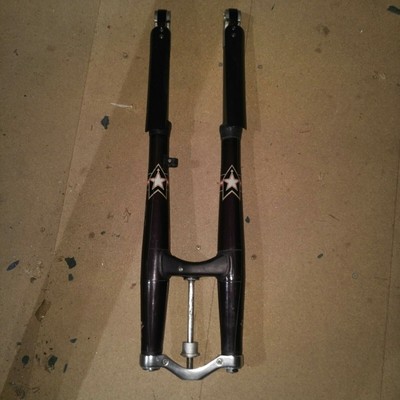 fox triple clamp forks