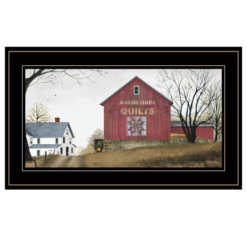 Настенный принт The Quilt Barn 3 в черной рамке