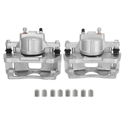 2x Brake Calipers w/ Bracket for Chrysler Town & Country Dodge Jeep Ram VW Front