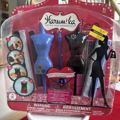 NIB Harumika Ban Dai Accessorize! Designer Dress Form Set