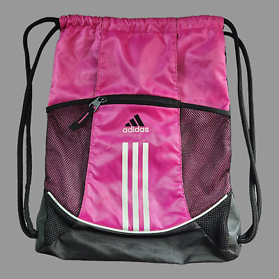 Adidas drawstring store gym bag