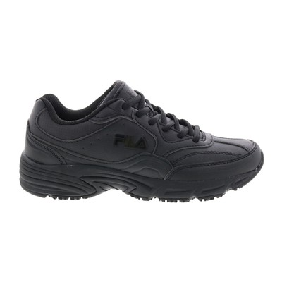 

Мужские черные спортивные рабочие туфли Fila On-The-Job Slip Resistant 1SC60219-001 7, Черный, Fila On-The-Job Slip Resistant