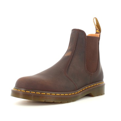 Pre-owned Dr. Martens A23us Unisex Boot 27486201 2976 Ys Crazy Horse In Brown