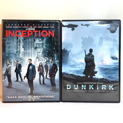INCEPTION / DUNKIRK (DVD) Christopher Nolan, Tom Hardy - Action Drama