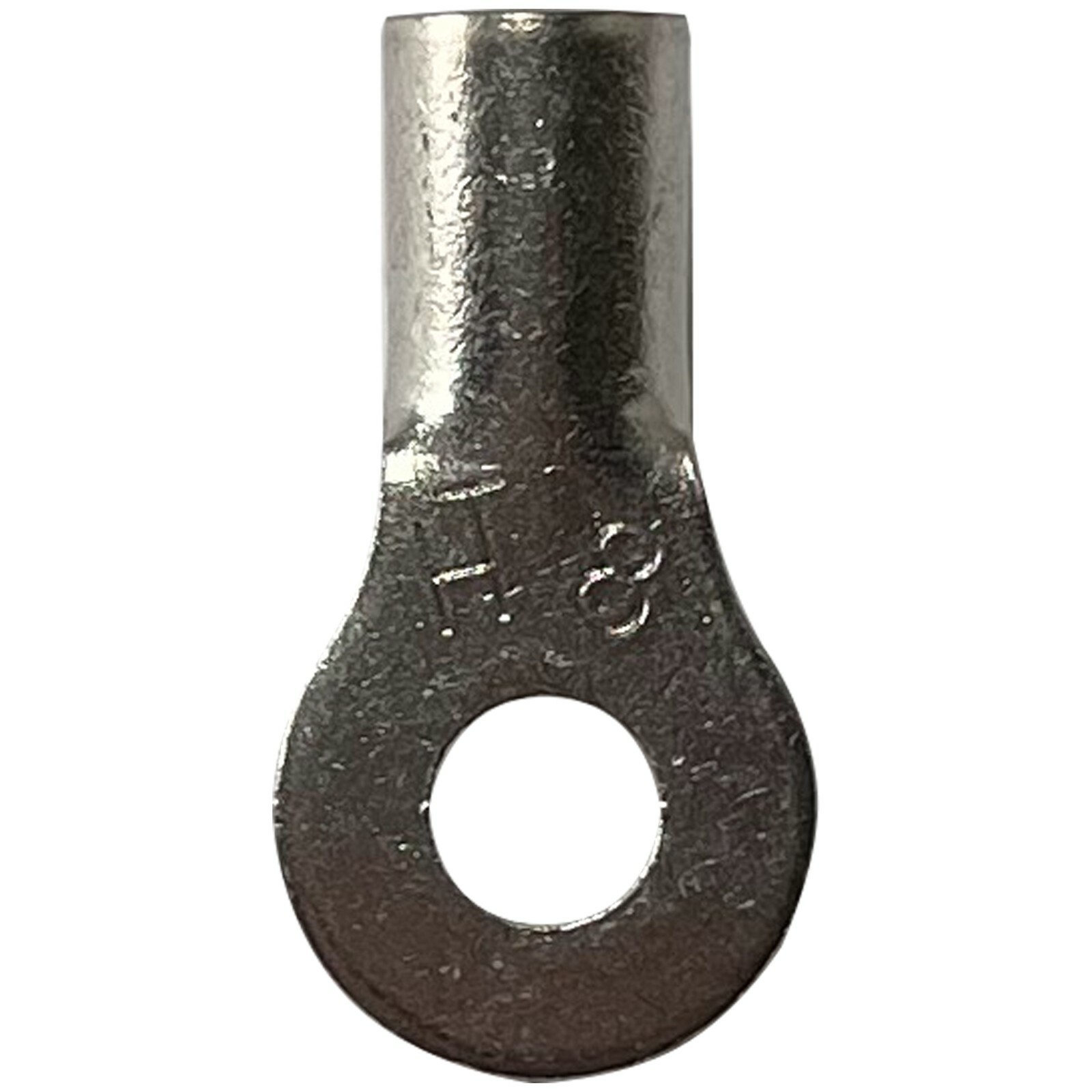 (100) Non-Insulated 8 Gauge #10 Ring Terminal Uninsulated Wire Connector USA