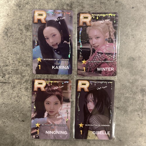 aespa super star smtown ジゼル カード トレカ カリナ ニンニン