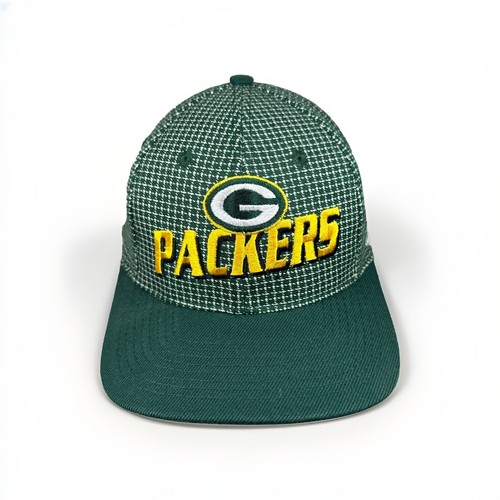 GREEN BAY PACKERS NFL 90s キャップ　ヴィンテージ Vintage Green Bay Packers 90's Cap Hat Shock Wave White NWT