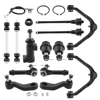 13Pcs Front Suspension Control Arm Kit For Chevrolet Silverado GMC Truck 4WD/AWD