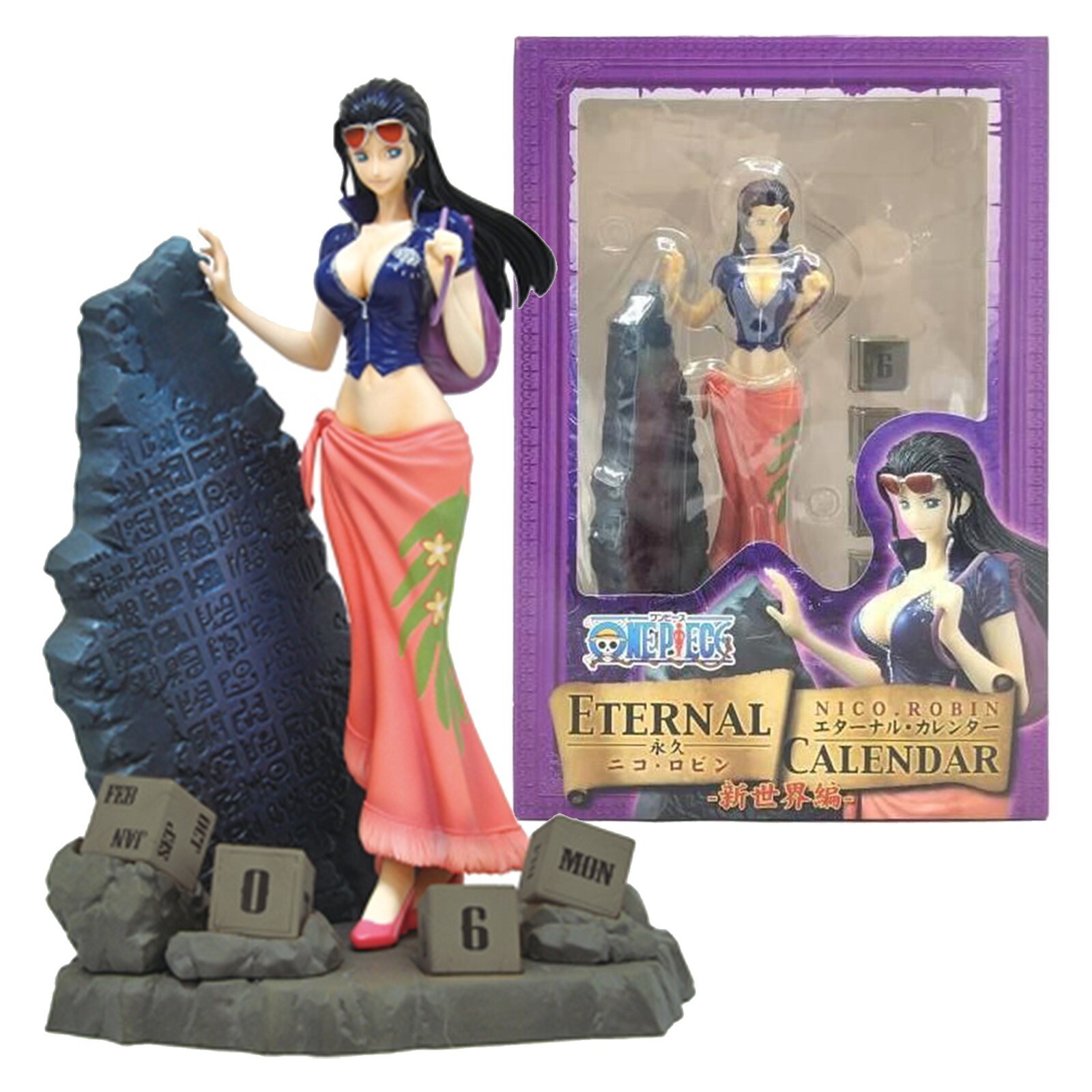 TOEI ONE PIECE ETERNAL CALENDAR New World Edition NICO ROBIN