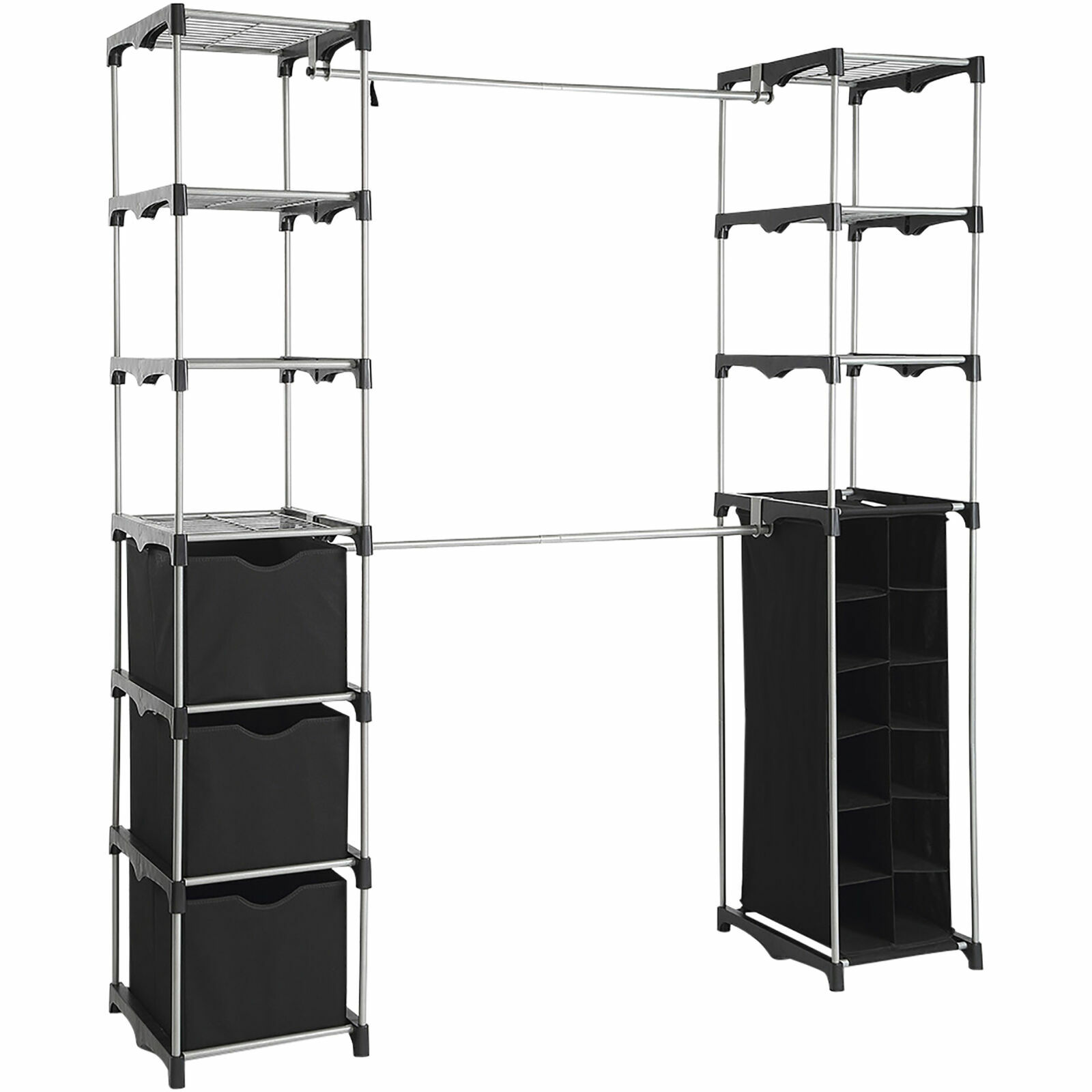 Mainstays 2 Tier Hanging Wardrobe Manual | Wardrobe