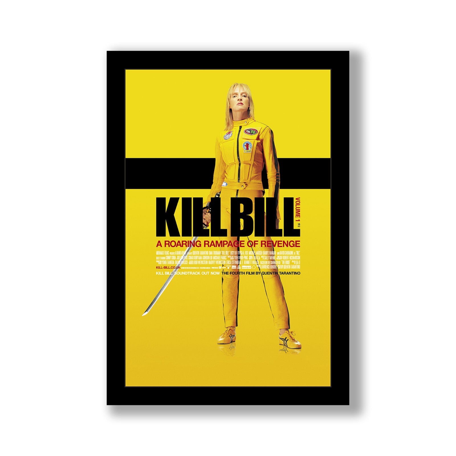 KILL BILL - 11x17 Framed Movie Poster by Wallspace | eBay