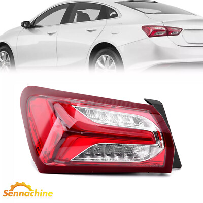 LED Tail Light Brake Lamp Fit For 2019-2022 Chevy Malibu Outer Left Driver Side