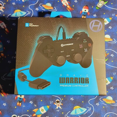 Hyperkin  PlayStation 2 ''Brave Warrior'' Wired Premium Controller for PS2 - Black