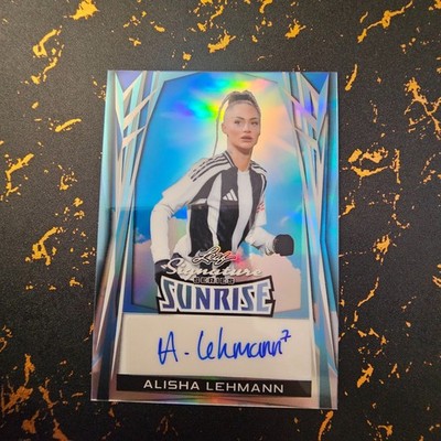 Leaf Signature Series Sunrise 2025 - Juventus - Alisha Lehmann AUTO 1/1  One of