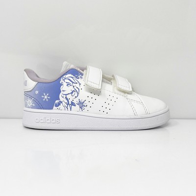 

Adidas Girls Advantage FZ3221 Белая повседневная обувь Кроссовки Размер 8K, Белый, Advantage