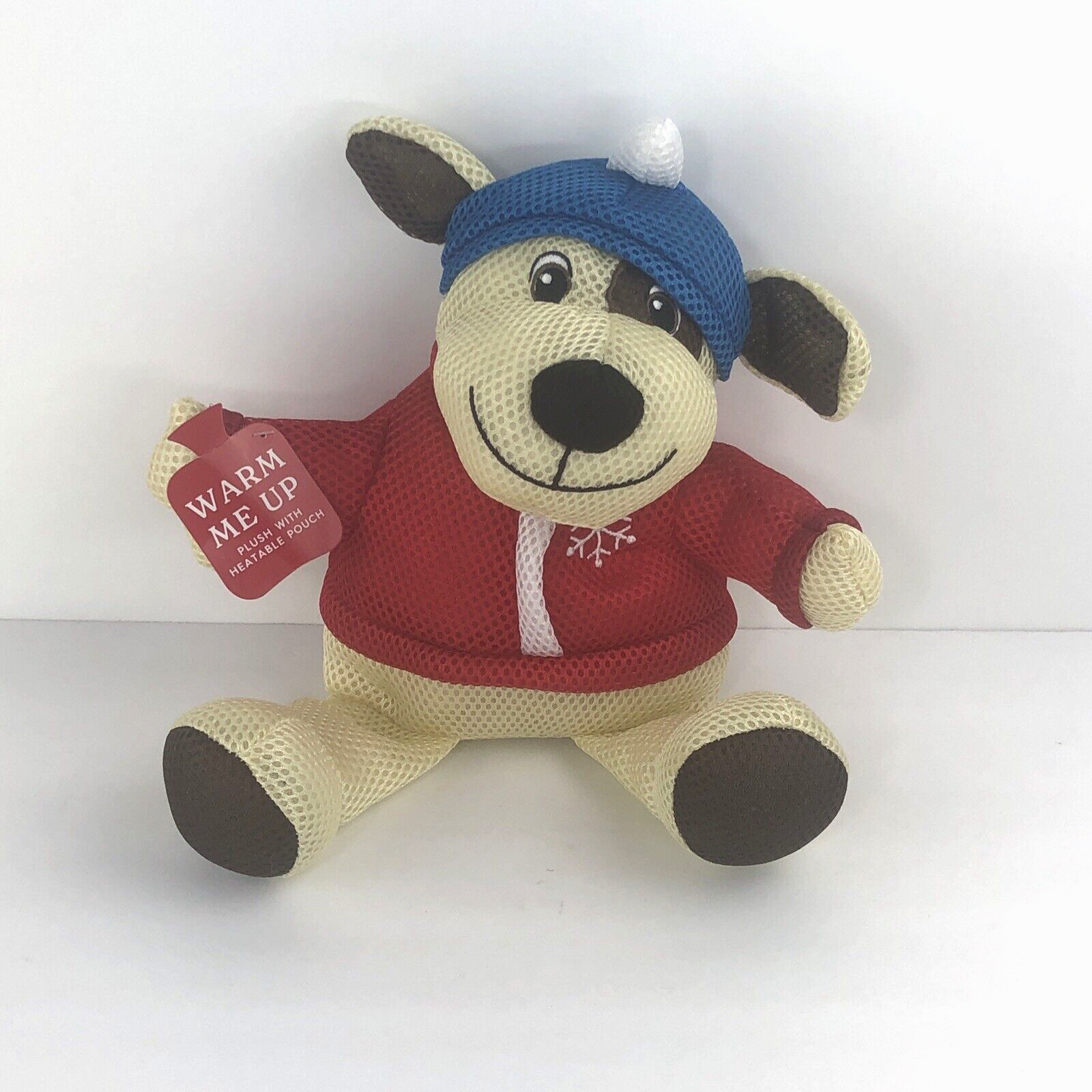 Holiday Time Plush with Heatable Pouch - Kids Stuffed Animal Heating Pad Pouch