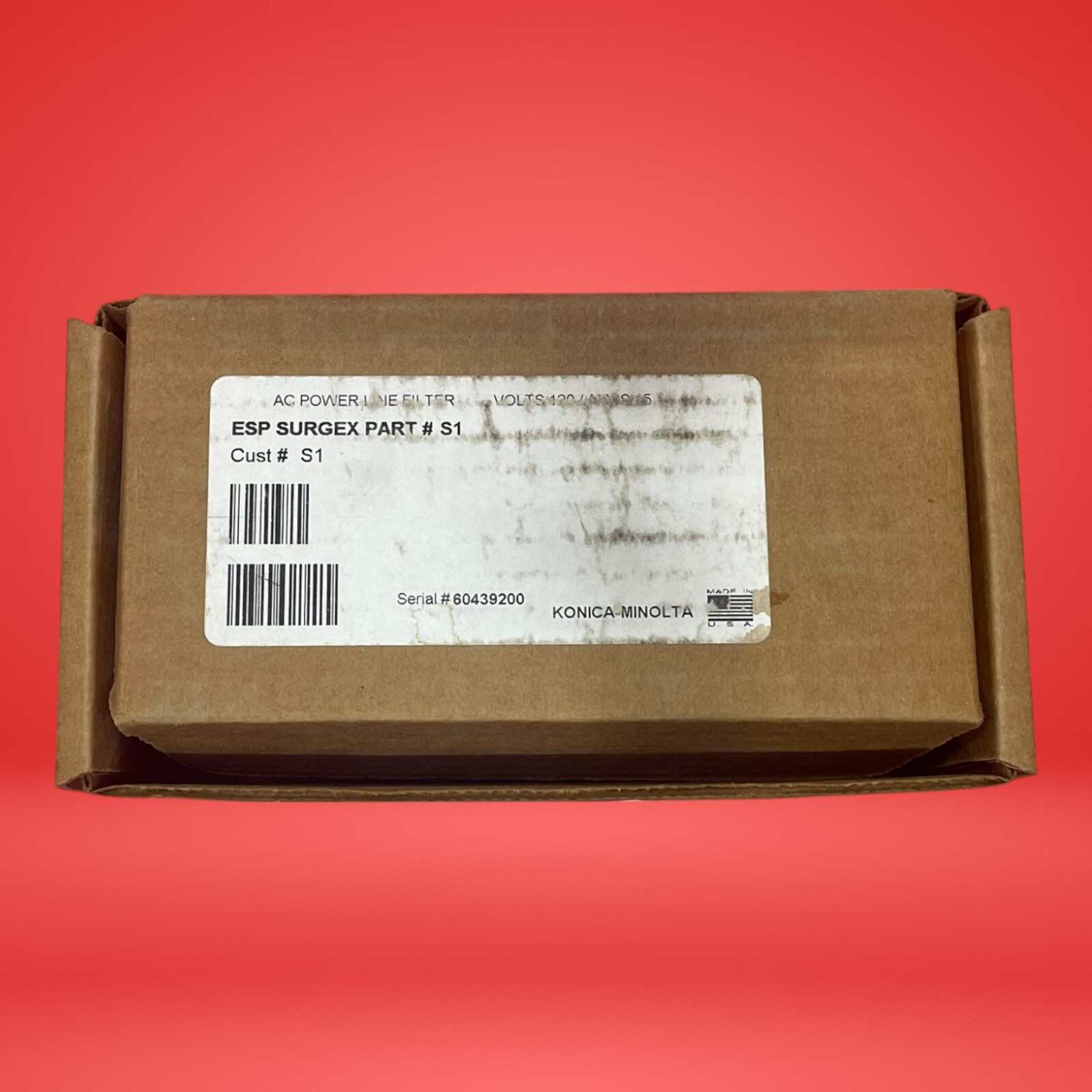 NEW AMETEK ESP Surgex Model S1 Type 3 SPD Surge Protector 120V 15A