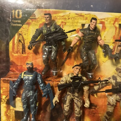 the corps action figures Set Of 10