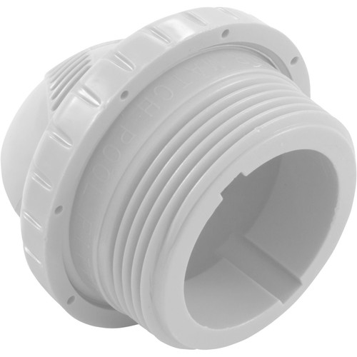 Inlet Fitting, Infusion Venturi, 1-1/2"mpt, White
